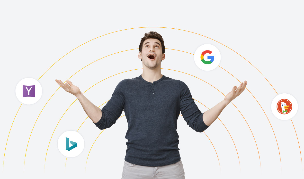 Guy Looking Up